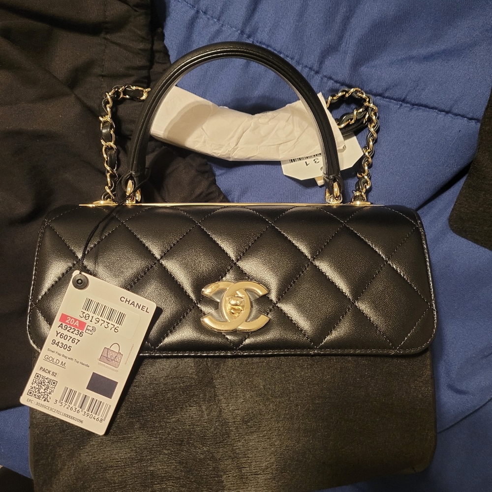 ***SOLD*** Chanel Black Trendy CC (small) - Picture 10 of 12